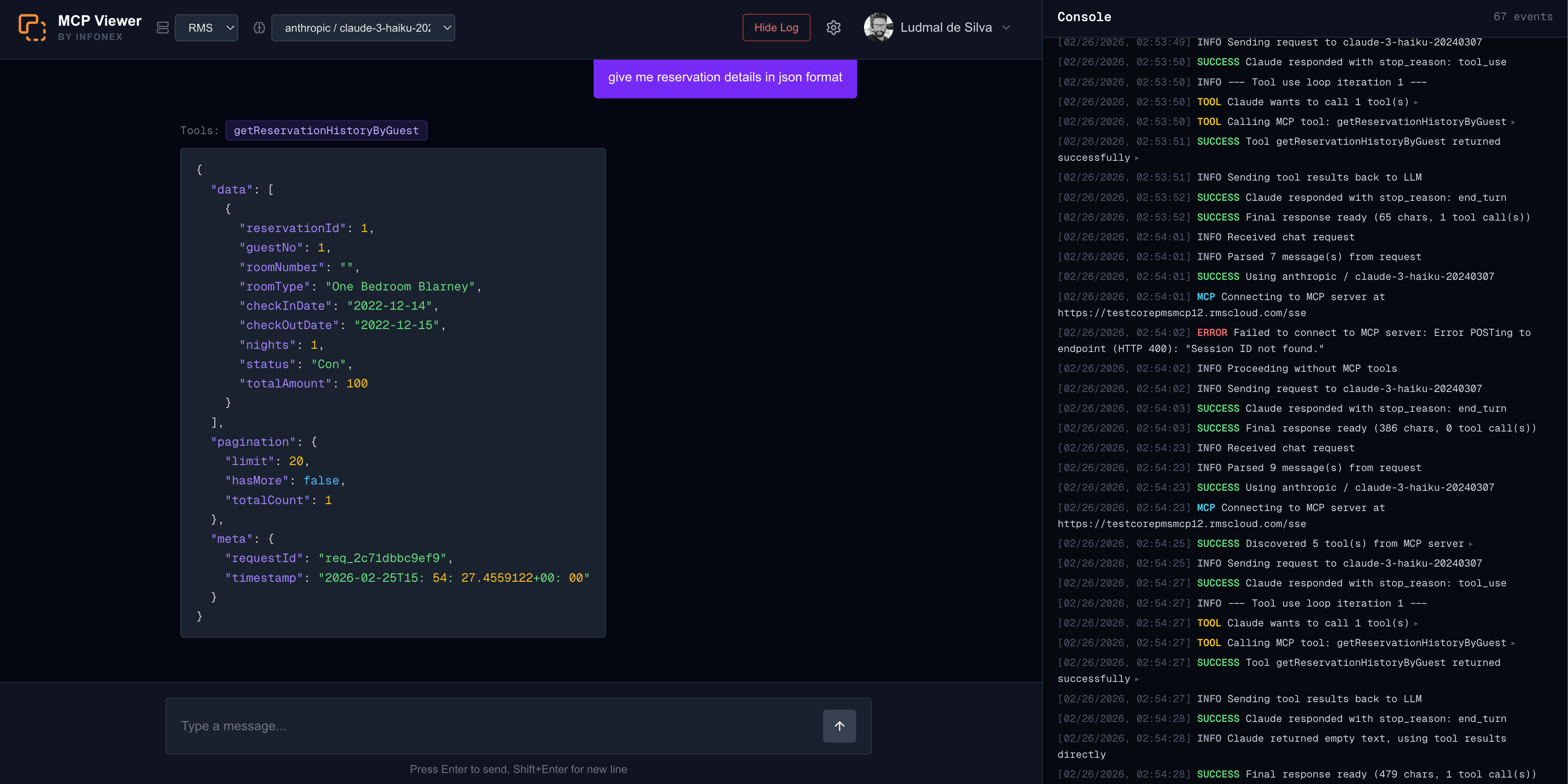 MCP Viewer - Debug and test MCP servers
